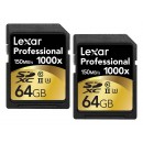 Lexar UHS-II SDXC 64GB Professional 1000x