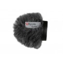 Rycote 5CM STANDARD HOLE SOFTIE FRONT ONLY IN BLACK WJ FUR