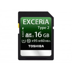 Toshiba Exceria Type 2 SDHC 16GB